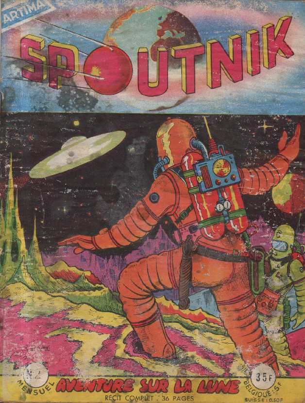Scan de la Couverture Spoutnik n 2